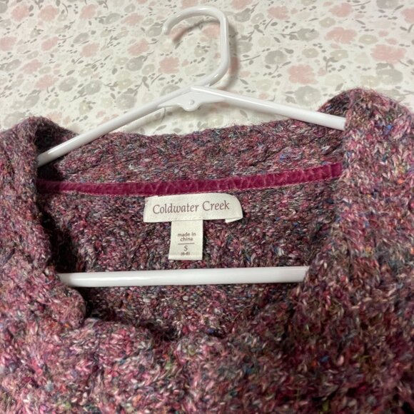 Coldwater Creek Short Sleeve Sweater - Women's 6-8 (runs large) - Light Purple - Picture 7 of 11